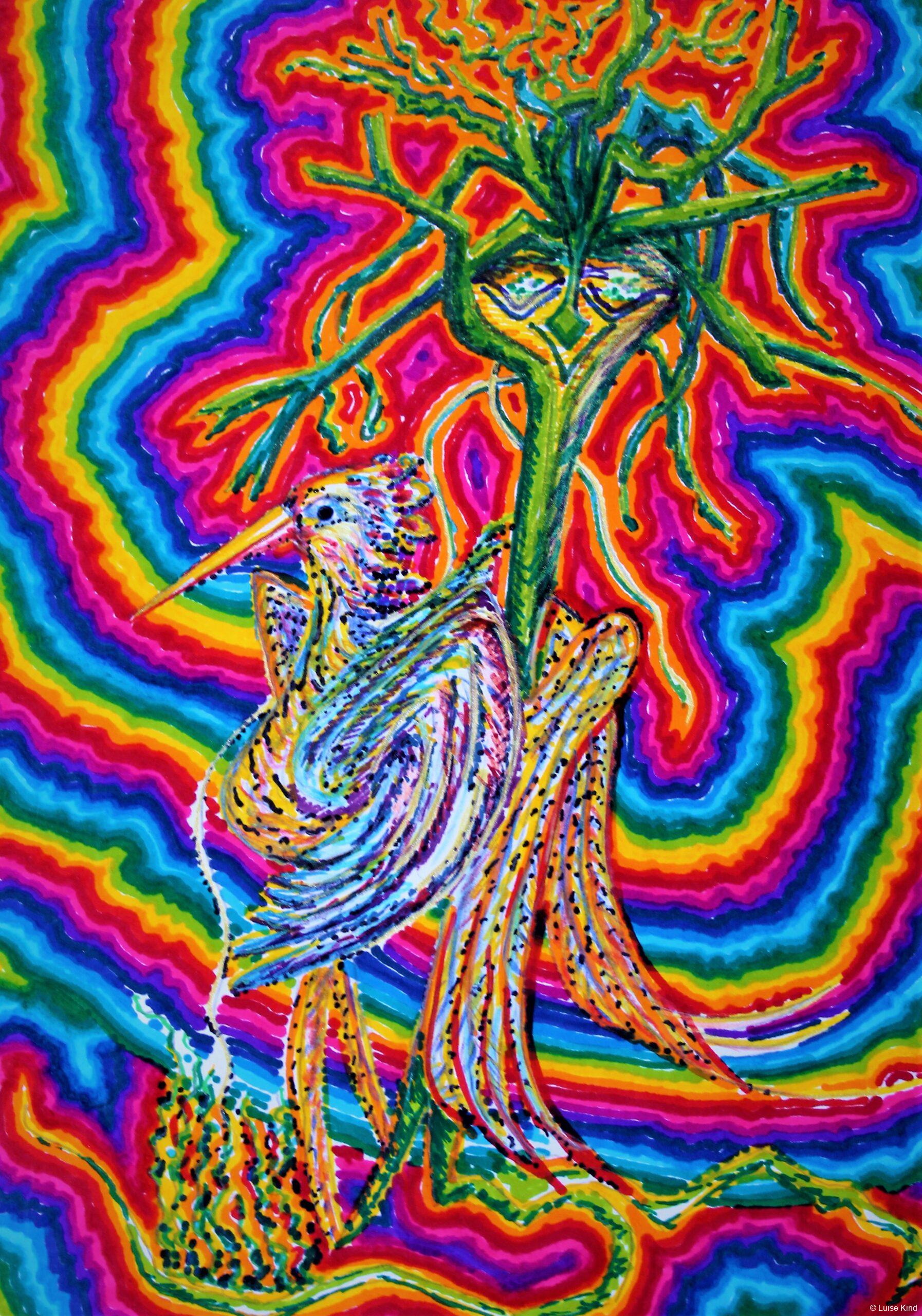 Goldvogel und die mufflige alte Weide